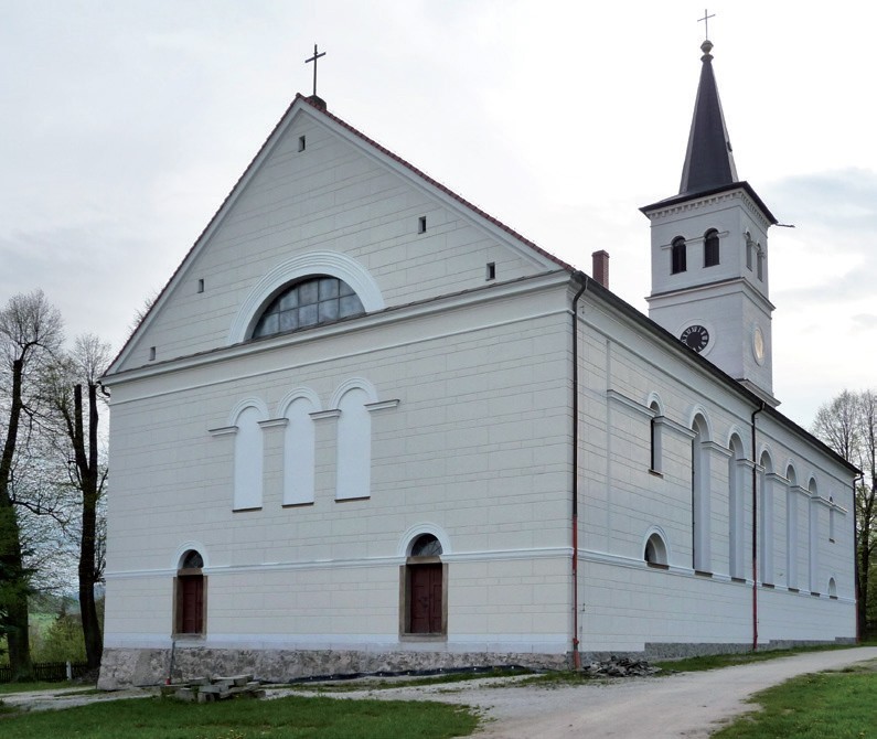 Odtworzone tynki boniowane.