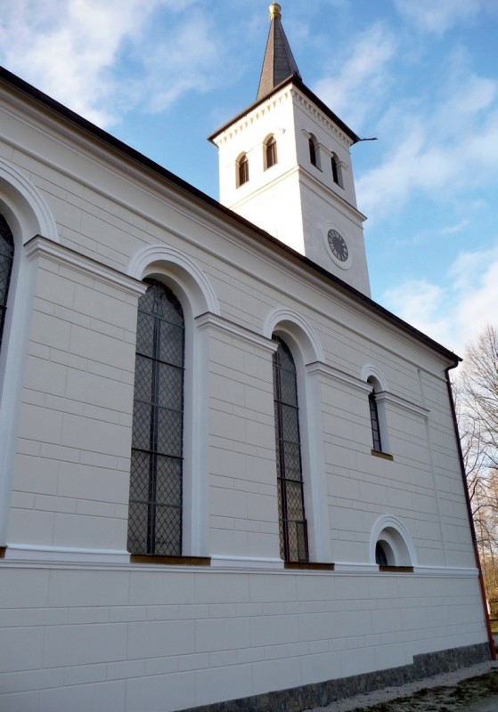 Odtworzone tynki boniowane.