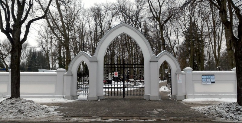 Widok bramy nr 2 po remoncie.