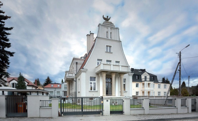 Willa Gryf w gdyńskim
Orłowie termoizolowana
przy użyciu płyt
Kooltherm® K5 Izolacja
ścian