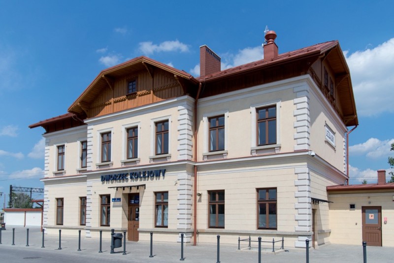 Dworzec PKP w Leżajsku