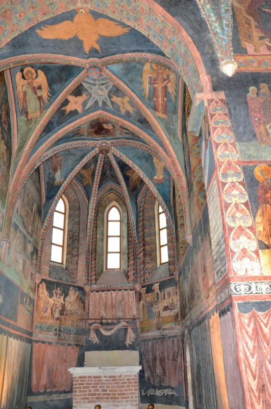 Wnętrze gotyckiej kaplicy Trójcy Świętej
w Muzeum Lubelskim
