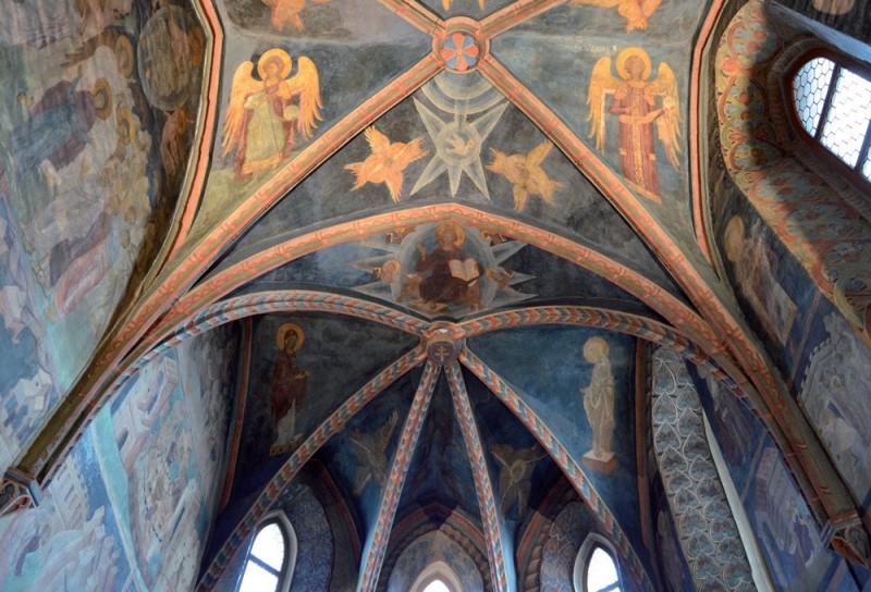 Gotyckie wnętrze kaplicy
Trójcy Świętej
