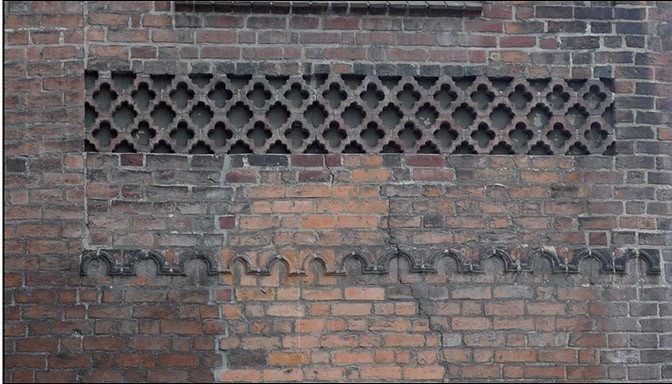 Przykłady ceramicznych
detali architektonicznych.
Fot.: M. Małachowicz