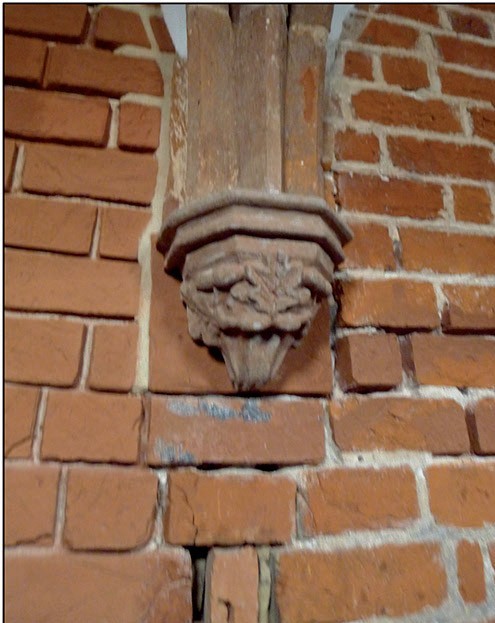 Przykłady ceramicznych
detali architektonicznych.
Fot.: M. Małachowicz