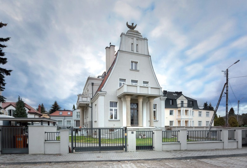 Willa Gryf w gdyńskim Orłowie termoizolowana przy użyciu płyt Kooltherm® K5 Izolacja ścian