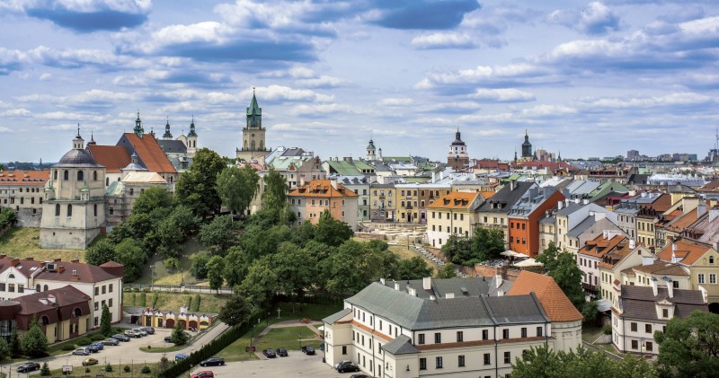 Panorama Starego Miasta w Lublinie, fot. Natalia Wierzbicka, archiwum LROT