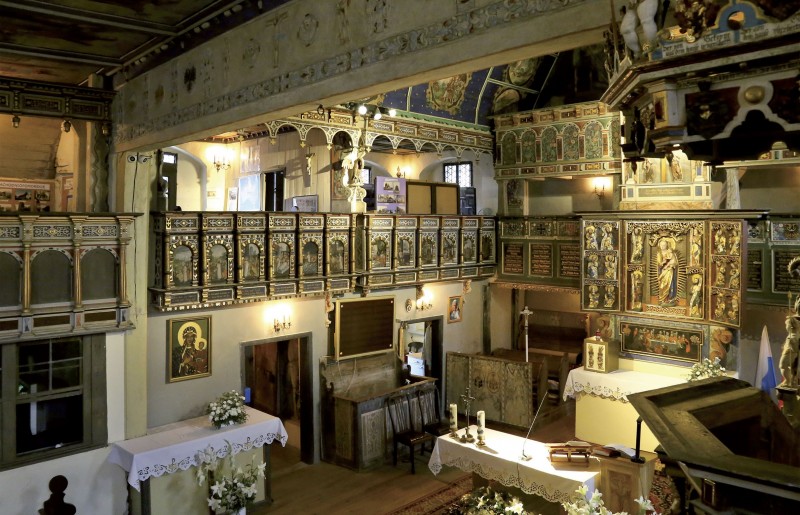 Wnętrze kościoła
pw. Nawiedzenia
Najświętszej Maryi Panny
w klępsku, woj. lubuskie