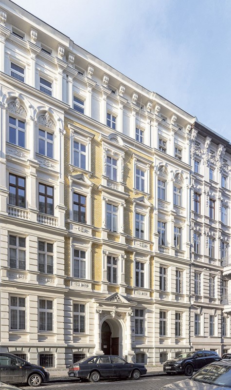 Miernicza 9 we Wrocławiu po renowacji. Fot. Baumit