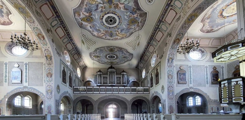 Wnętrza kościoła po renowacji. Fot. K. Kannenberg